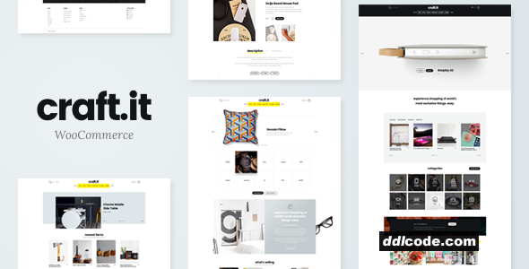Craftit - Artisan WordPress Shopping Theme