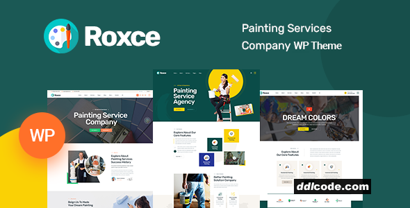 Roxce - Painting Services WordPress Theme