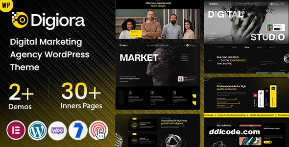 Digiora - Digital Marketing Agency WordPress Theme